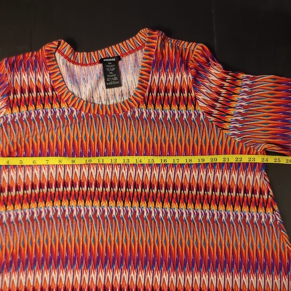 HP Women's Premise Multicolor Patterned Shirt, XXL - Picture 11 of 12